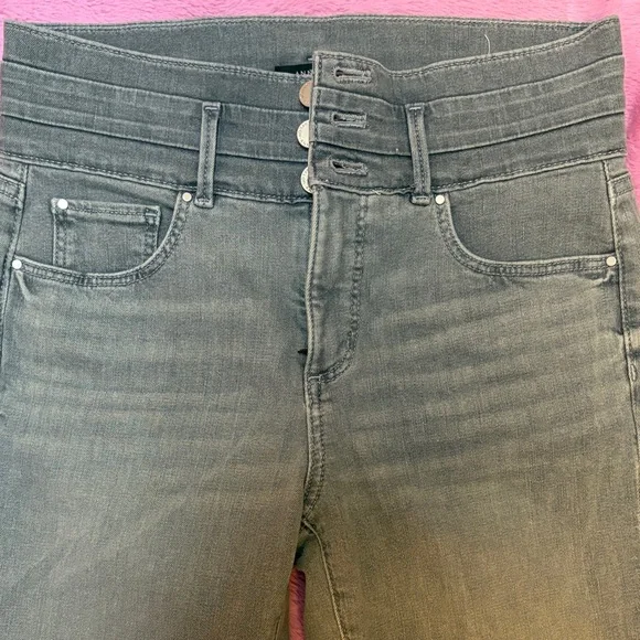 Ann Taylor Petite Women's The Skinny Grey Jeans - Picture 3 of 5